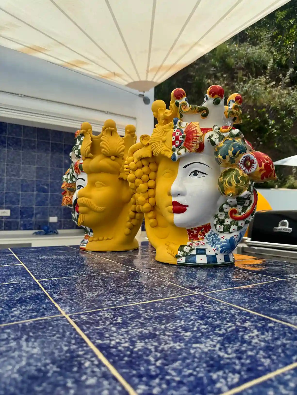 Moor's Head Cart Ortigia with Applications