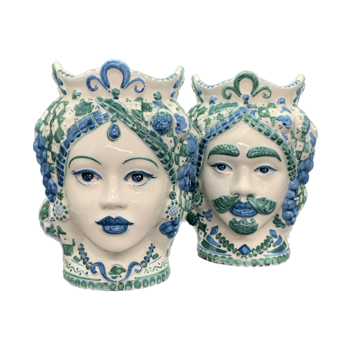 Moor's Head Cart Ramina/Blue
