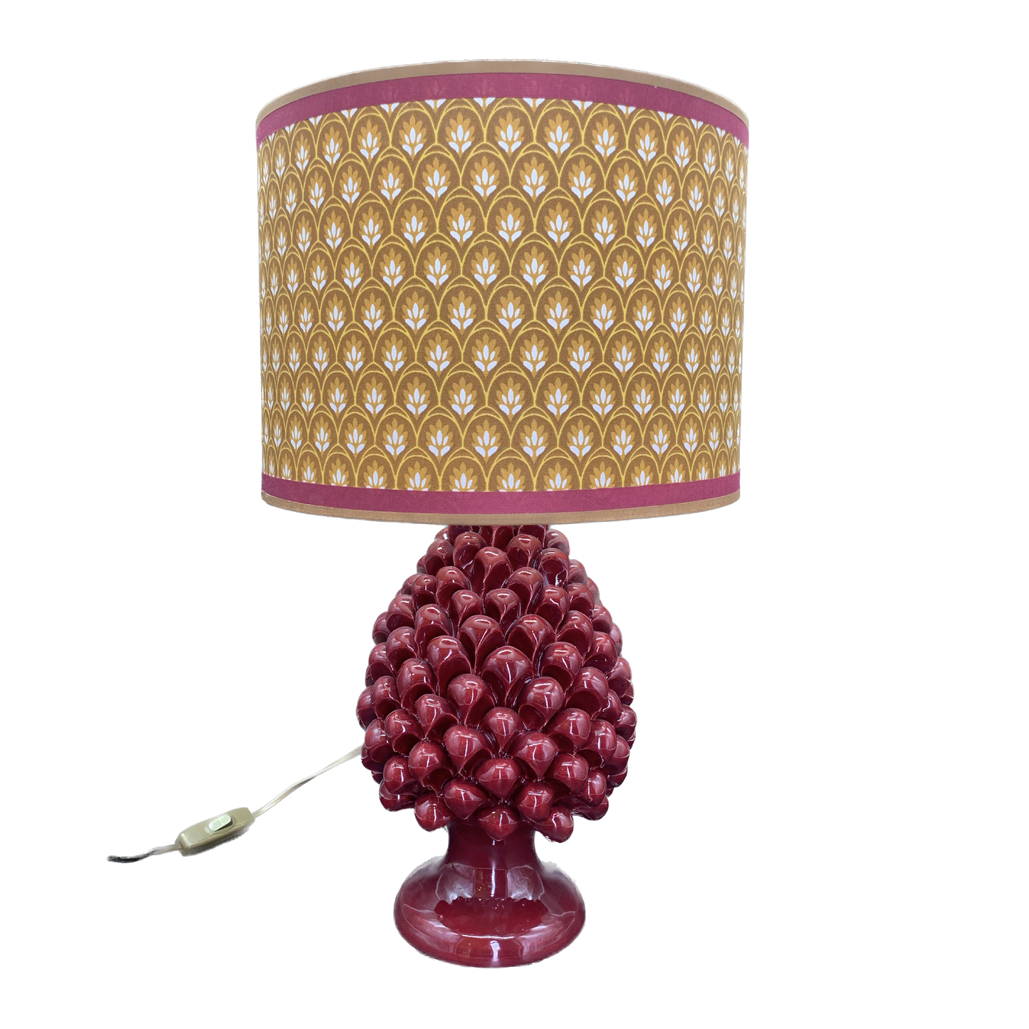 Red Pine Cone Light