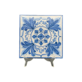 Caltagirone Brick White/Blue