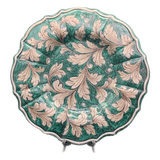 Baroque Plate Green Foliage