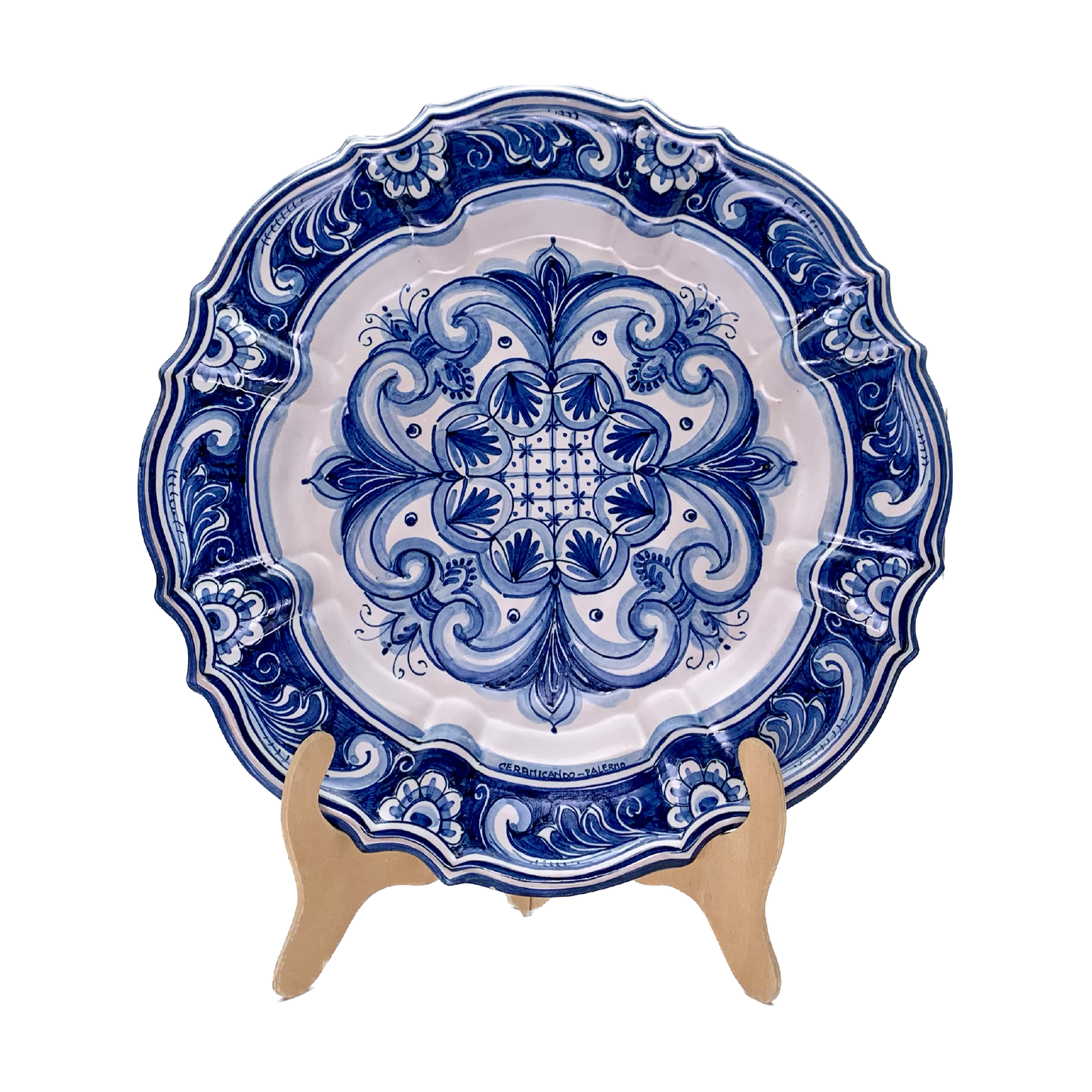 Baroque Plate Caltagirone