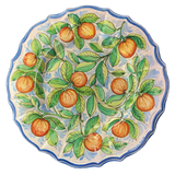 Baroque Orange Plate