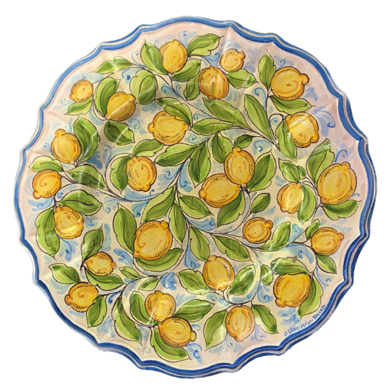 Baroque Lemon Plate