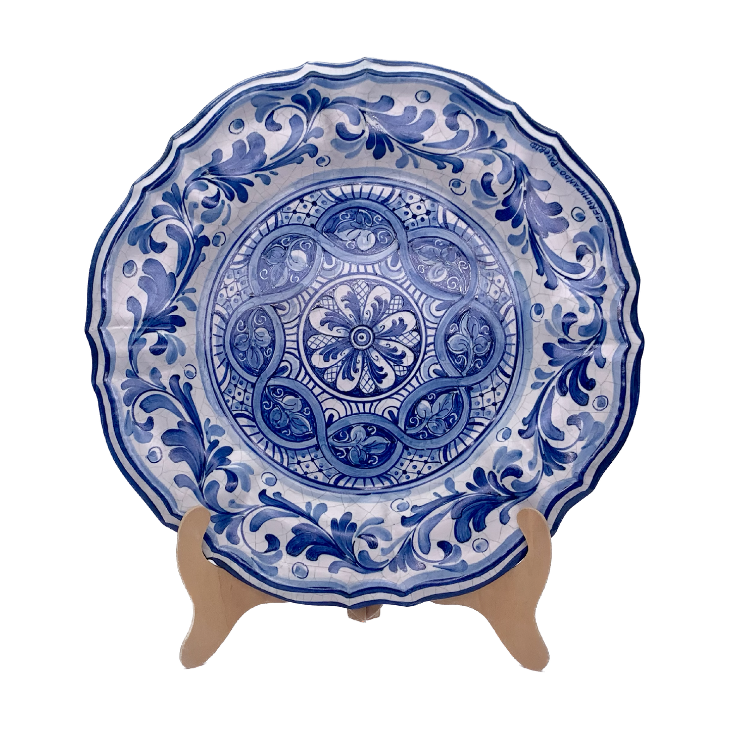 Baroque Plate Caltagirone