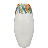 Vaso da tavolo pesci